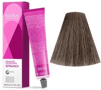 Kраска для волос Kadus Professional Permanent Color, dark blond pearl ash цв., 6/81, 60 мл