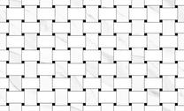 Flīzes, keramika Geotiles Neptune Tangle Blanco 8429991349417, 55 cm x 33.3 cm, balta krās./daudzkrāsaina