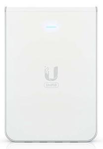 Bezvadu piekļuves punkts Ubiquiti UniFi 6 In-wall, 5 GHz, balta krās.