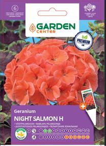 Sėklos Garden Center pelargonija NIGHT SALMON, 7 g