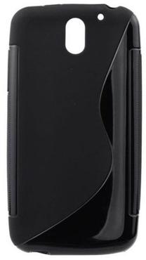 Telefona vāciņš Telone, melna krās., Htc