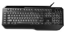 Laidinė žaidimų klaviatūra Cooler Master Storm Suppressor, EN/RU, juoda sp.