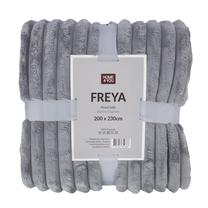 Pledi Home4you Freya 85433, pelēka krās., 200 cm x 230 cm