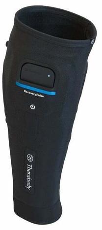 Kompresinis masažuoklis Therabody RecoveryPulse Calf Sleeve XS, juoda sp.