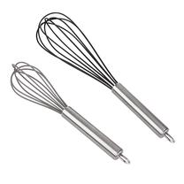 Plakimo šluotelė Altom Egg Whisk ALT207015855, sidabro sp./juoda sp., 2 vnt.
