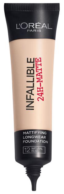 Skystas makiažo pagrindas L’Oréal Paris, natural rose sp., 12