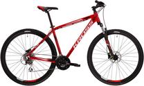 Dviratis kalnų Kross Hexagon 5.0, 27 ", XS rėmas, juoda sp./raudona sp./pilka sp.