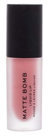 Lūpų dažai Makeup Revolution London Matte Bomb, 4.6 ml, pink bunny