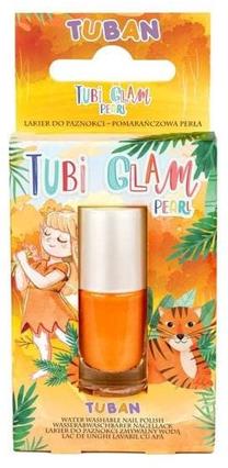 Nagų lakas Tuban Tubi Glam Pearl Orange, 5 ml