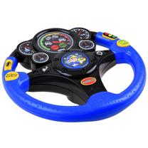 Образовательный руль Super Driver, 5 см, синий цв.