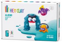 Veidošanas pasta Hey Clay Aliens 60037E, 6 gab.