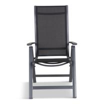 Lauko kėdė Domoletti Flipi Black 53000010204, juoda sp., 70 cm x 58 cm x 109 cm
