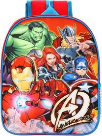 Bērnu mugursoma Avengers, sarkana krās./daudzkrāsaina, 10 cm x 31 cm x 25 cm
