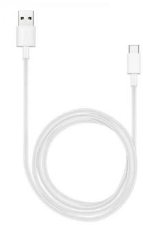 Uzlādes vads Huawei HL1289, USB Type C, balta krās.