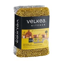 Sūklis-skrāpis Velkea, zelta krās./sudraba krās., 2 gab.