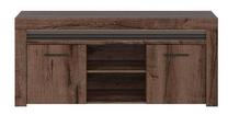 TV staliukas Baylar RTV2D, ąžuolo, 135 cm x 42.5 cm x 60 cm