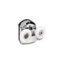 Dvigubi apatiniai ratukai dušo kabinai Thema Lux QZ-20 CH2G21, Ø 2.1 cm, 2 vnt.