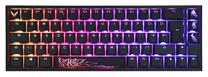 Vadu spēļu tastatūra PowerColor X Ducky One 2 SF RGB Special Edition Kailh Box Brown, Angļu (US), melna krās./sarkana krās.