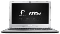 Portatīvais dators MSI PL PL62 Prestige 9S7-16JD21-068, Intel® Core™ i5-7300HQ, 8 GB, 1 TB, 15.6 ", Nvidia MX, sudraba krās., EN, Windows