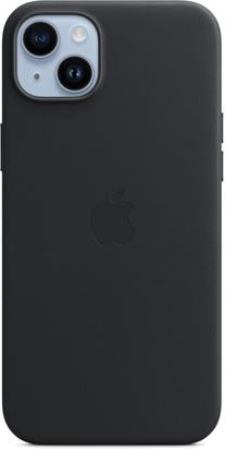Dėklas Apple iPhone 14 Plus Leather Case with MagSafe - Midnight