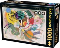 Dėlionė D-Toys Kandinsky: Dominant Curve 430832, 47 cm x 68 cm, 1000 vnt., įvairių spalvų