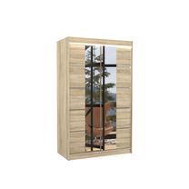 Spinta ADRK Genua LED, rusva sp., 58 cm x 120 cm x 200 cm, su veidrodžiu