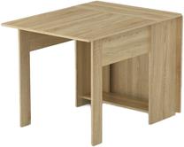 Stalas išskleidžiamas Kompanit, ąžuolo, 76 cm x 33.2 cm x 73.6 cm