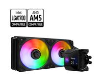 Vandens aušintuvas profiliams tvirtinti MSI MPG CoreLiquid D240, 120 mm x 27 mm