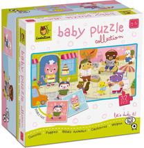 Пазл Ludattica Puppies, 32 см x 67 см, 32 шт., многоцветный