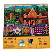 Dėlionė Graf-ika Morning Day Quilt 477412, 51 cm x 69 cm, 1000 vnt., įvairių spalvų