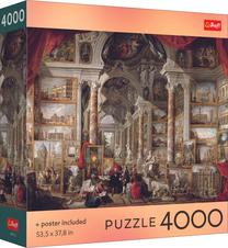 Puzle Trefl Panini Modern Rome, 96 cm x 136 cm, 4000 gab., daudzkrāsaina