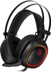 Vadu spēļu austiņas Thermaltake E-Sports Shock Pro RGB, melna krās.