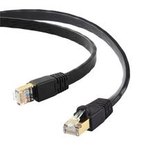 Сетевой кабель Edimax CAT8 U-FTP AWG26 RJ-45, RJ-45, 1 м, черный цв.