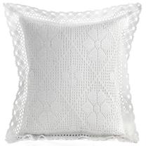 Dekoratyvinės pagalvėlės užvalkalas Mirella, balta, 40 cm x 40 cm