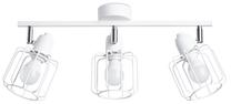 Valgusti kohtvalgusti Sollux Beluci 3 SL.1113, E14, 3 x 40 W, valge v. / valge v., 10 x 11 cm