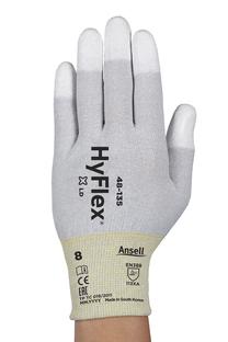 Darbo pirštinės Ansell HyFlex 48-135, suaugusiems, balta sp., 8