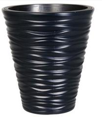 Gėlių vazonas Prosperplast, plastikinis, Ø 29.5 cm, juoda sp.