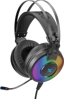 Vadu spēļu austiņas NOXO Cyclone G600_N, melna krās.