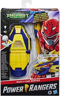 Фигурка-игрушка Hasbro Power Rangers Beast-X King Morpher, желтый цв.