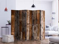 Širma Artgeist Antique Wood II, įvairių spalvų, 225 cm x 172 cm
