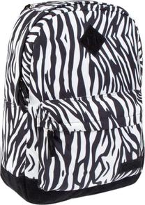 Mokyklinė kuprinė Starpak Zebra, balta sp./juoda sp., 42 cm x 32 cm x 19 cm