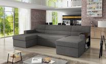 Kampinė sofa Markos Lars 99, pilka sp., dešininė, 159 x 310 cm x 90 cm