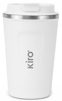 Termopuodelis Kiro KI380W, 0.38 l, balta sp.