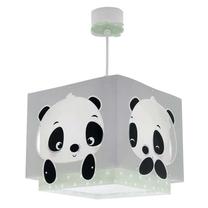 Valgusti rippuv Dalber Panda Green, E27, 1 x 15 W, valge v./roheline v. / valge v., 21.5 x 24 x 24 cm