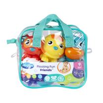 Vonios žaislų rinkinys Playgro Floating Fun Friends 0189202, įvairių spalvų, 7 vnt.
