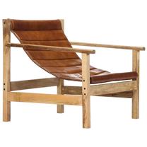 Krėslas VLX Relaxing 247793, ruda sp., 73 cm x 66 cm x 70 cm