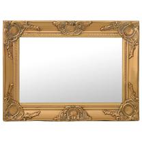 Зеркало VLX Baroque Style, подвесной, 60 см x 40 см, коричневый цв.