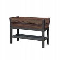 Gėlių vazonas Keter Deco Elevated Garden, plastikinis, 113 cm x 47.5 cm, ruda sp.