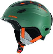 Slēpošanas ķivere Alpina, zaļa krās., 55-59 cm