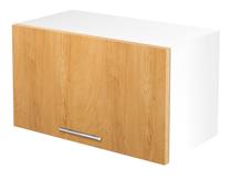 Viršutinė virtuvinė spintelė, ruda/balta, 60 cm x 30 cm x 36 cm